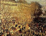 Boulevard Des Capucines I by Claude Monet